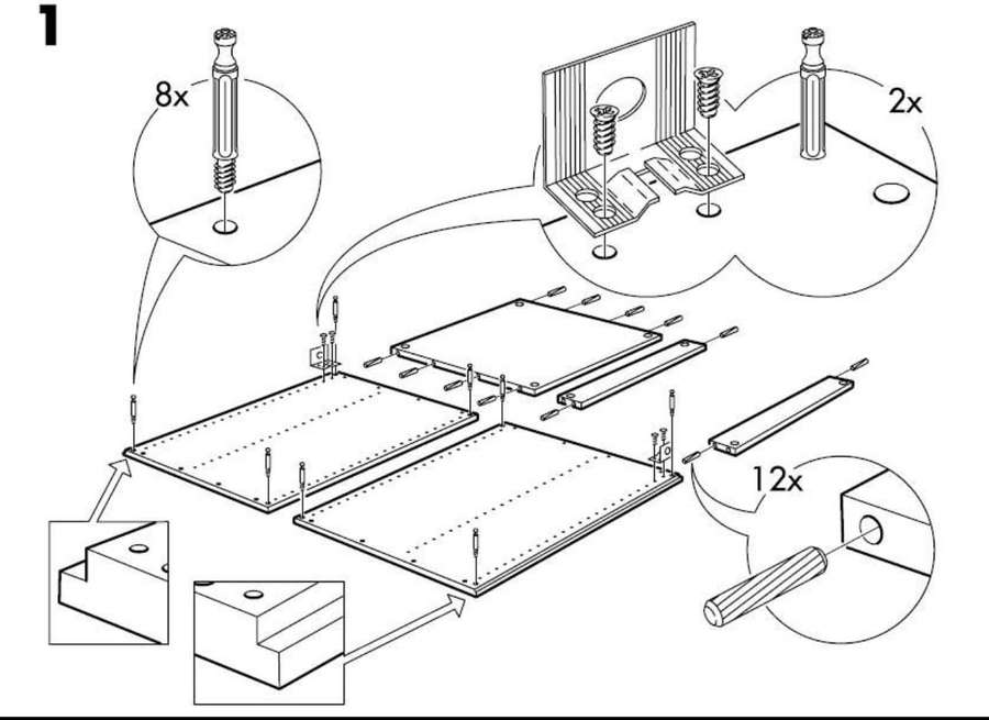 IKEA montage instructies